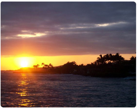 Hawaiian sunset