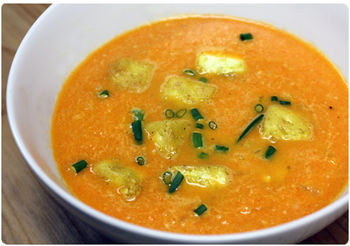 Carrot Coconut Soup