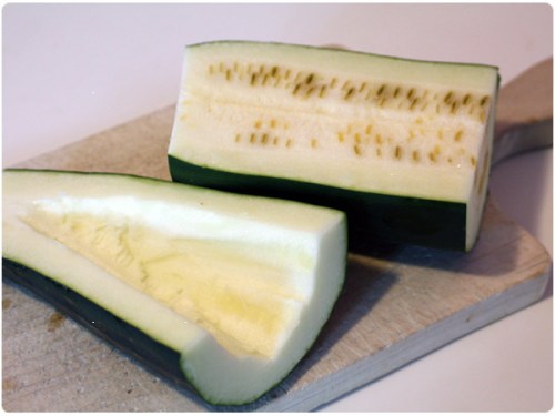 Preparing Zucchini