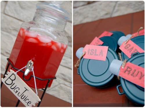 kids birthday party bug juice
