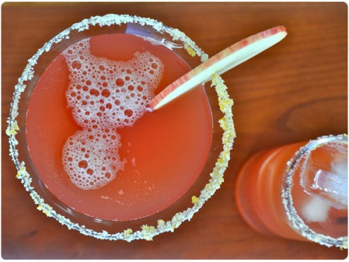 lauren-cocktail1 cranberry cider margarita