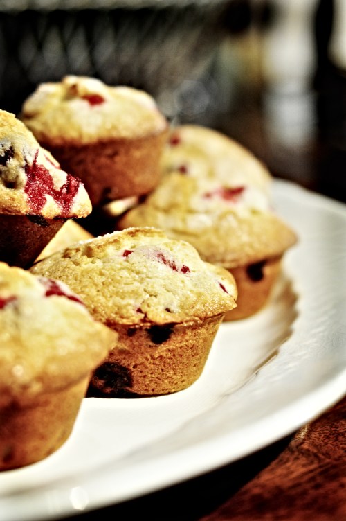 cranberry orange sunrise muffins