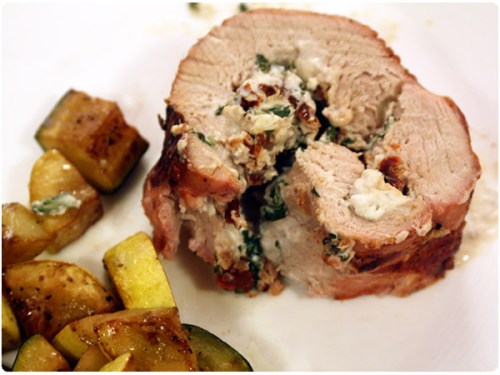 stuffed wild turkey breast