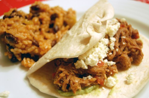 chipolte pulled brisket tacos