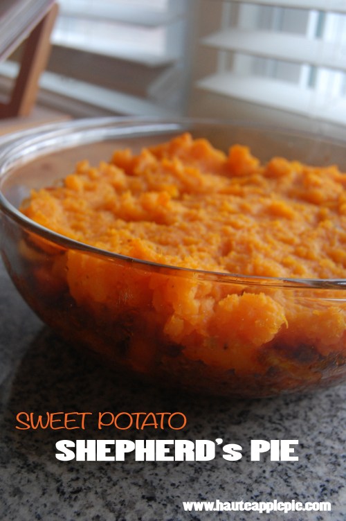 Sweet Potato Shepherds Pie